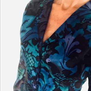 Silk Floral Blouse
